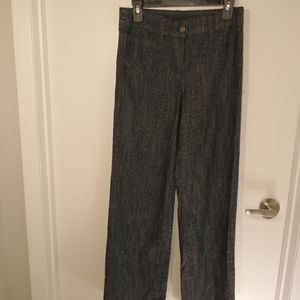 The Wide Leg women's Jeans Size 8, 98% Cotton.